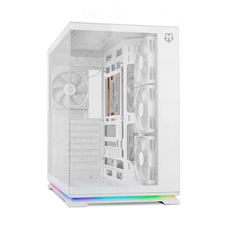 Caja Pc Nox Atx Semitorre Hummer Galaxy Argb Blanca