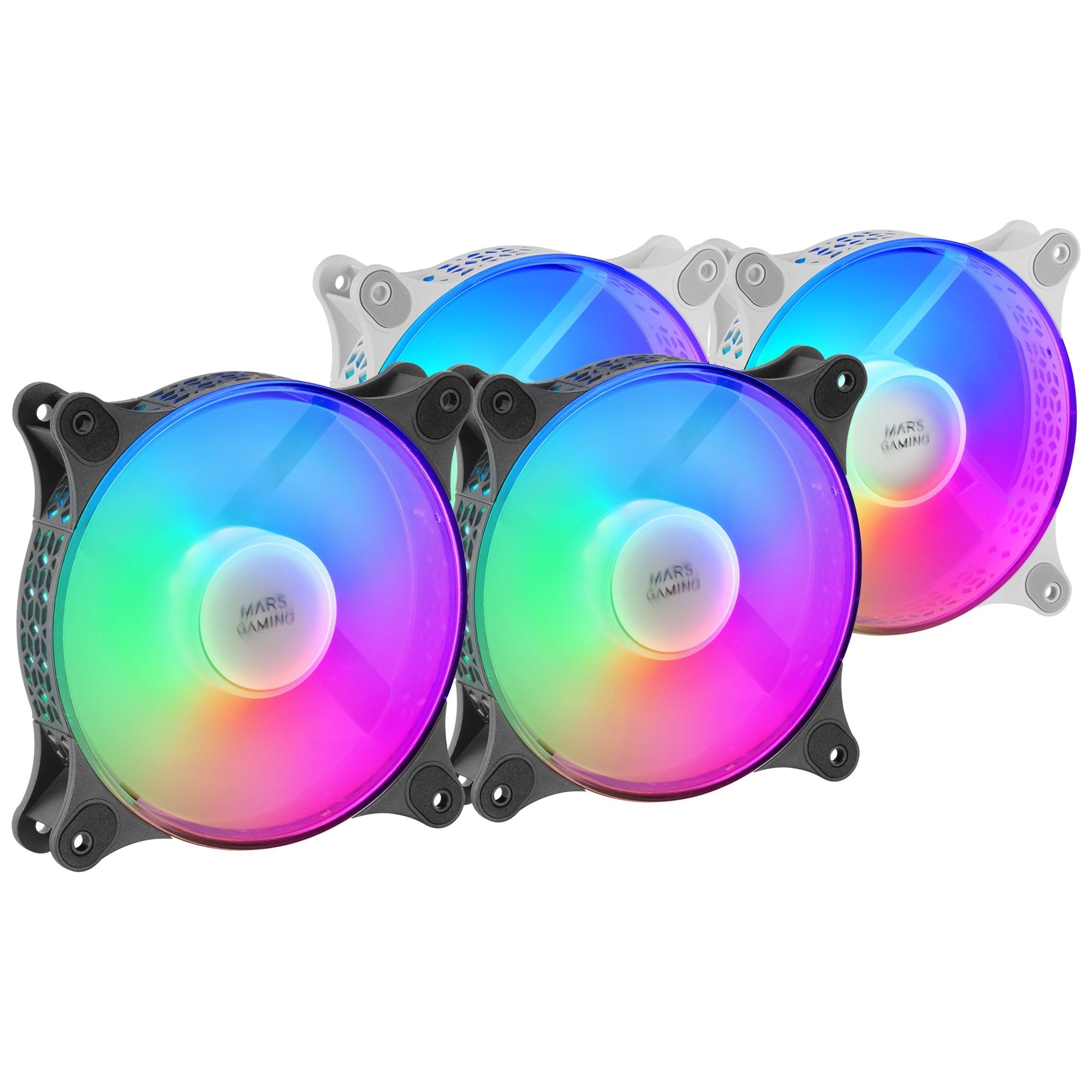EAN 8435693102151 - Mars Gaming MFDUO sistema de refrigeración para ordenador Carcasa del ordenador Ventilador 12 cm imagen 6