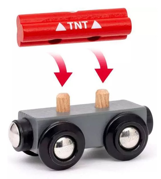 Brio World Túnel Del Mundo Con Función De Voladura, Tren 63604400