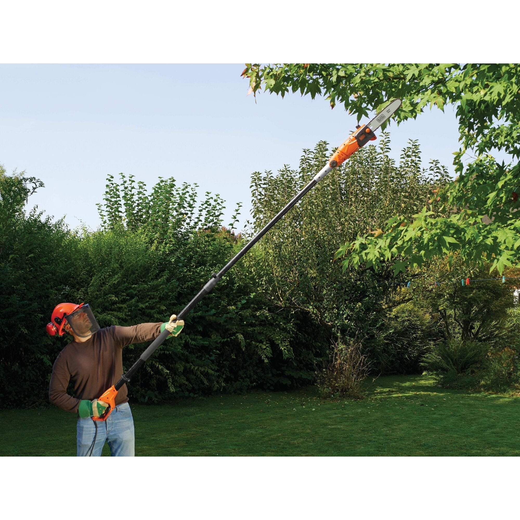 EAN 5035048554081 - Black & Decker PS7525-QS podadora eléctrica Negro, Naranja 3,5 cm 18 V Litio imagen 5