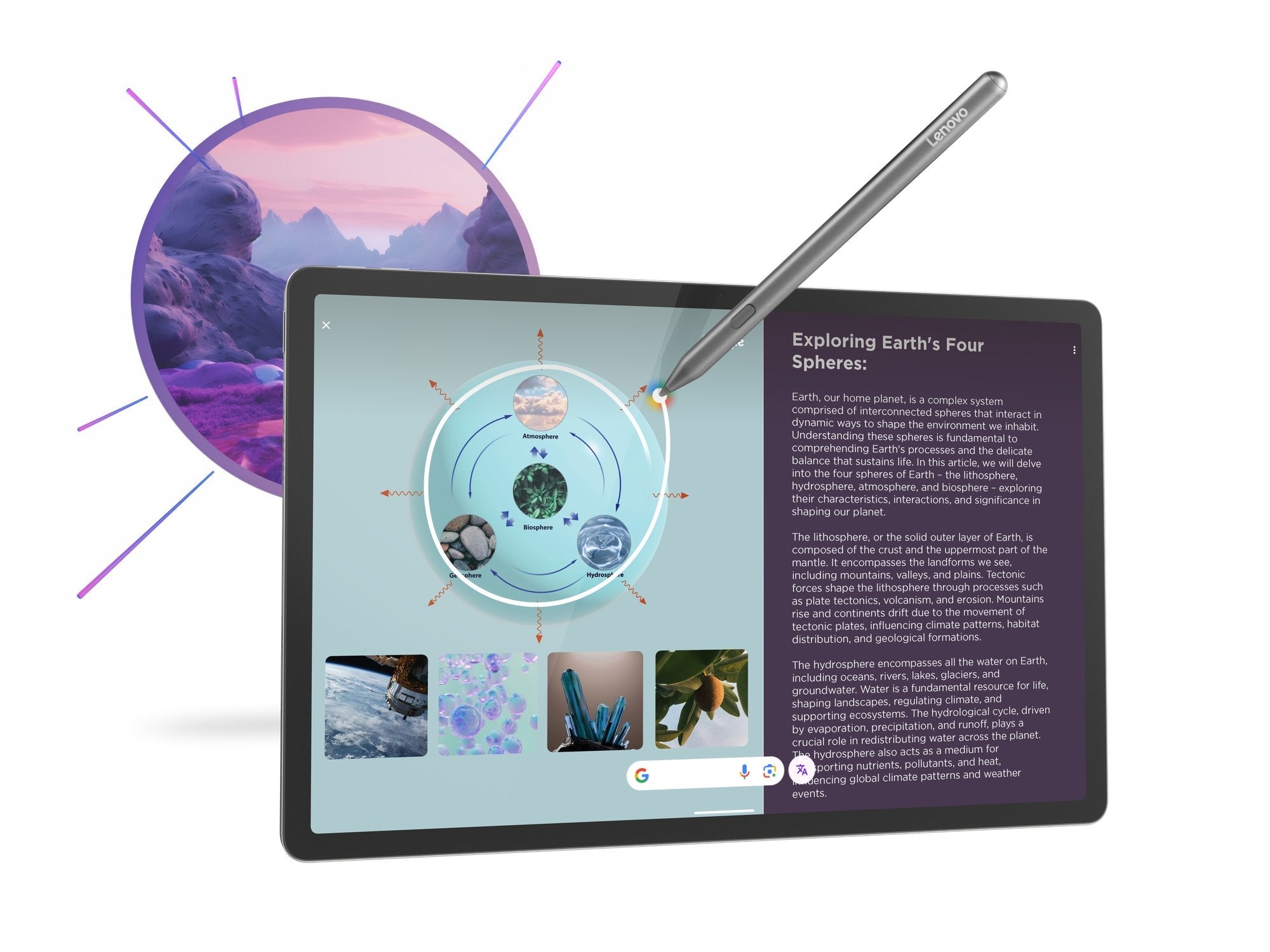 Tablet Lenovo Idea Tab Pro 12.7" 2944x1840 Ltps Mediatek Dimensity 8300 Ufs 8gb 256gb Grey 2y Warranty