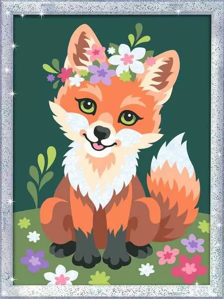 Pintura Por Números Ravensburger - Zorro Florido 23765