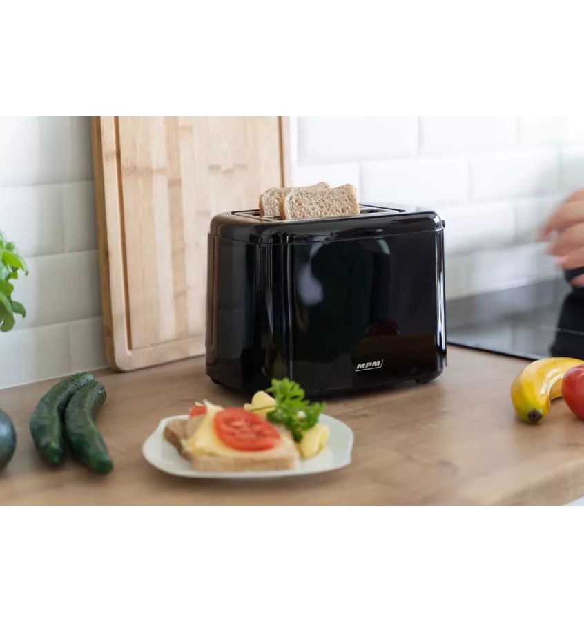 EAN 5903151025500 - MPM MTO-07/C tostadora 7 2 rebanada(s) 800 W Negro imagen 2