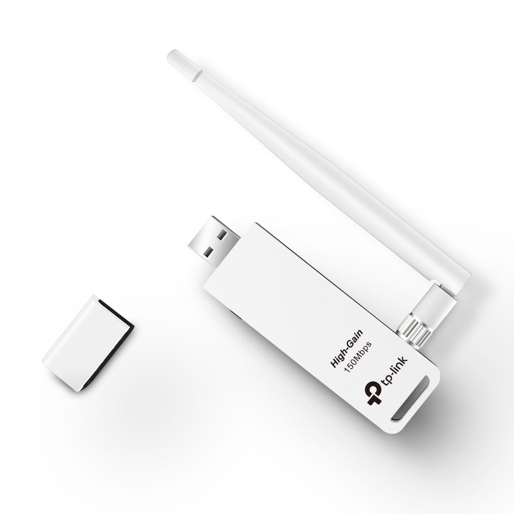 Tp-Link Tl-Wn722n Adaptador Wifi Usb 150 Mbps Antena De Alta Ganancia