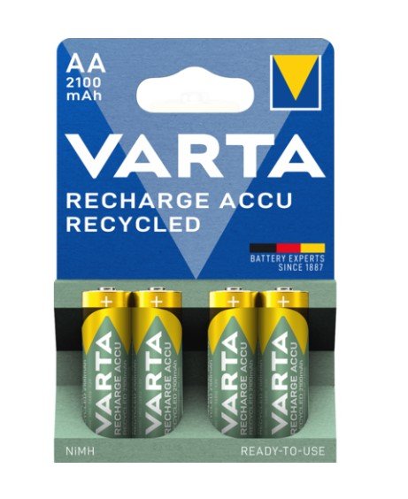 Pila Varta Recargable . Accu Aa Lr06 2100mah Pack 4uni