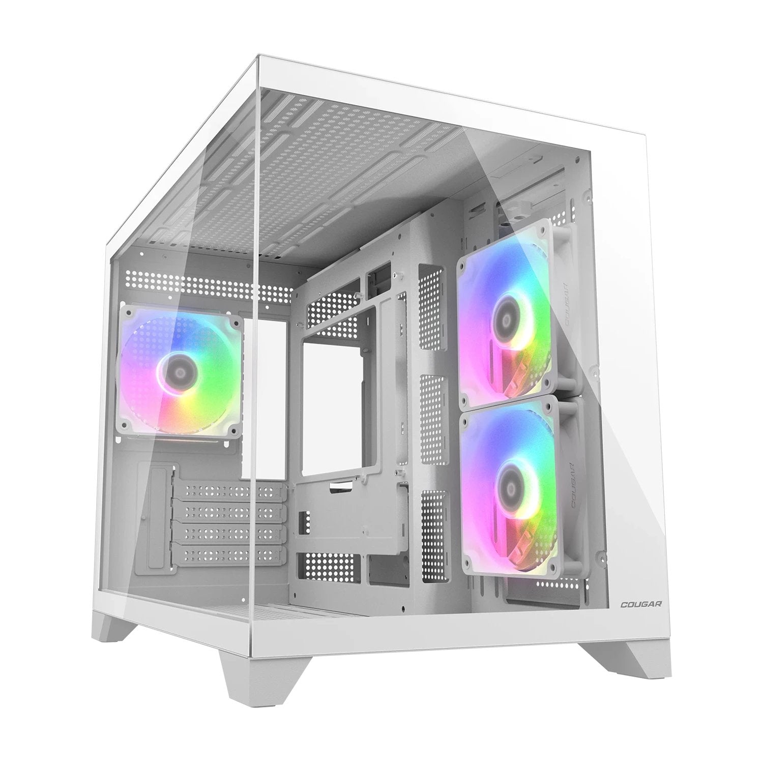EAN 4711649770303 - COUGAR CGR-2QA6W-RGB Mini Tower Blanco imagen 1