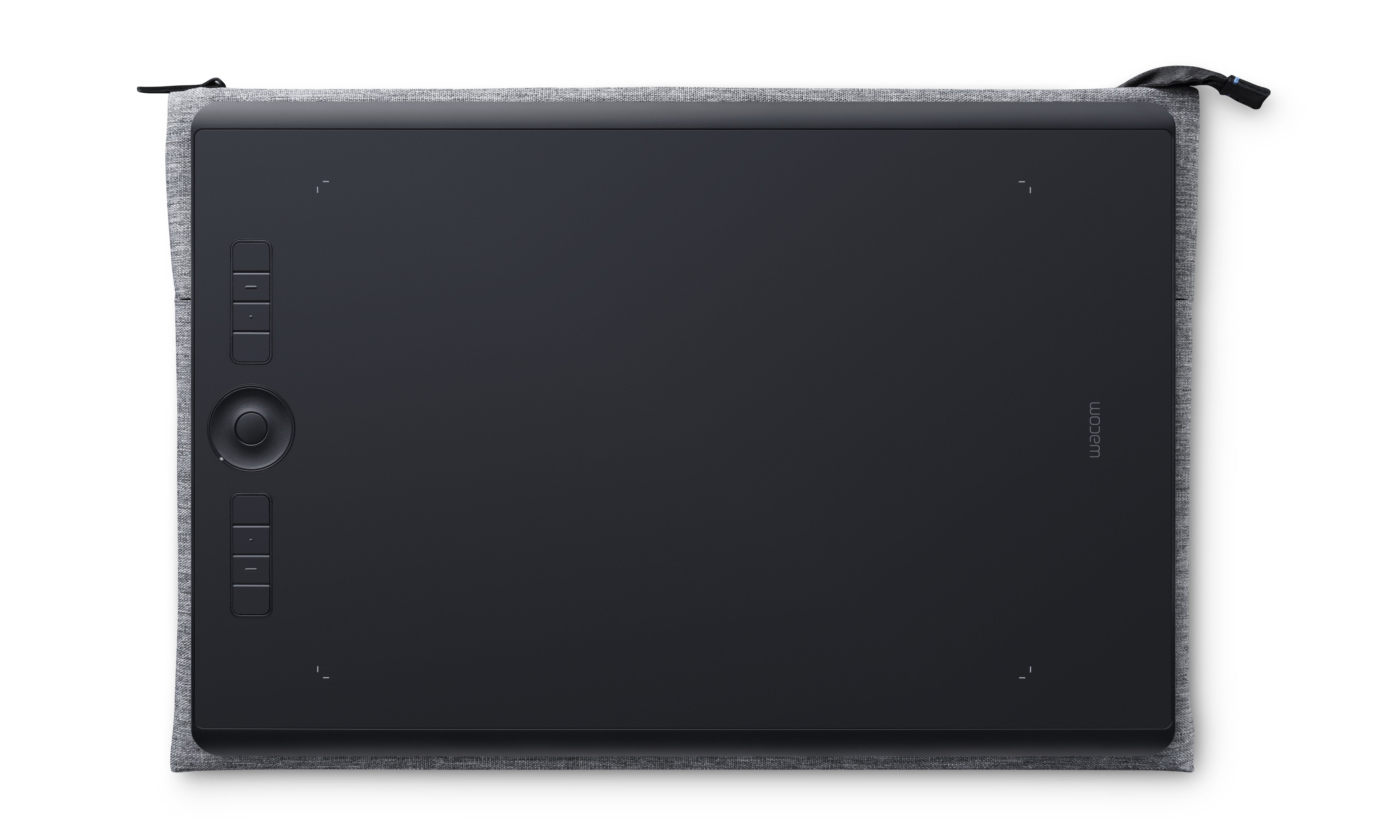 Wacom Intuos Pro Tableta Digitalizadora 5080 Líneas Por Pulgada 311 X 216 Mm Usb/Bluetooth Negro