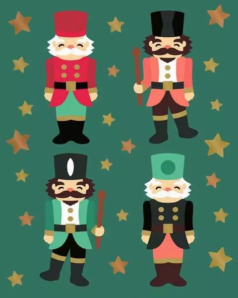 Ravensburger Creart - Navideña Nutcracker Delight, Pintura 23893