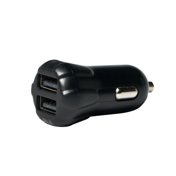 Usb Car Charger Set, 2port Charger + Holder