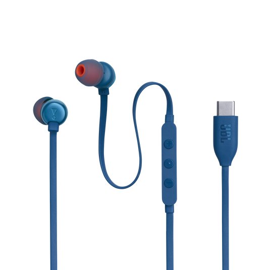 EAN 1200130011160 - JBL Tune 310C USB Auriculares Alámbrico Dentro de oído Llamadas/Música USB Tipo C Azul imagen 6