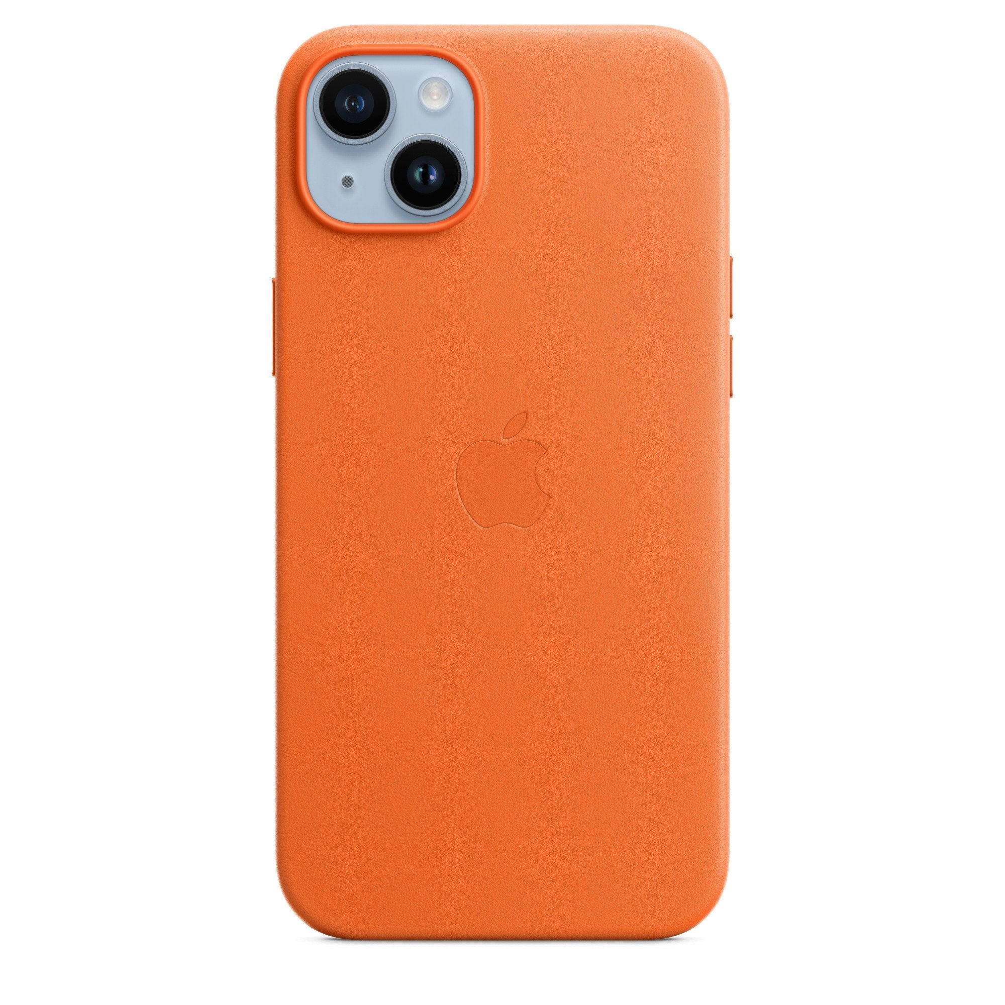 Apple Funda Iphone 14 Plus Leather Case Con Magsafe - Orange