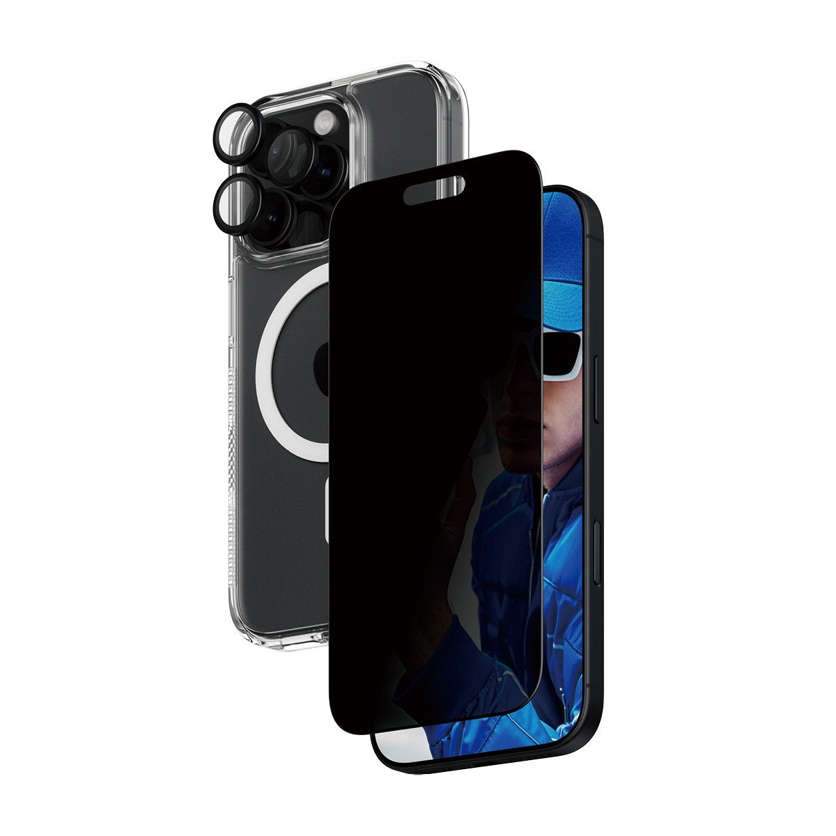 EAN 5715685003448 - PanzerGlass ® 3-in-1 Privacy Protection Bundle iPhone 16 Pro Protector de pantalla Apple 1 pieza(s) imagen 1