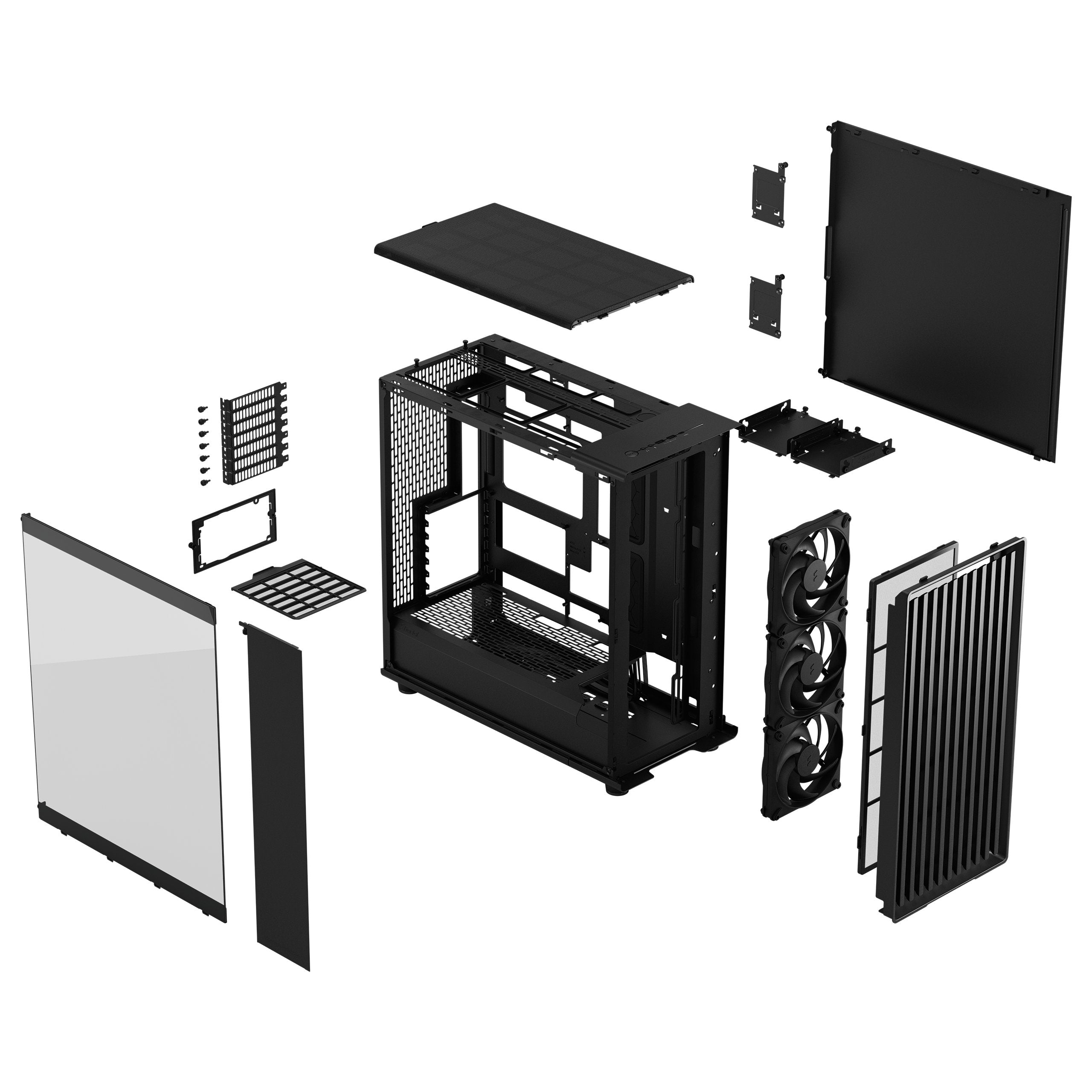 Fractal Design North Xl Momentum Edition (Negro/Eiche, Tempered Glass) Fd-C-Nor1x-07