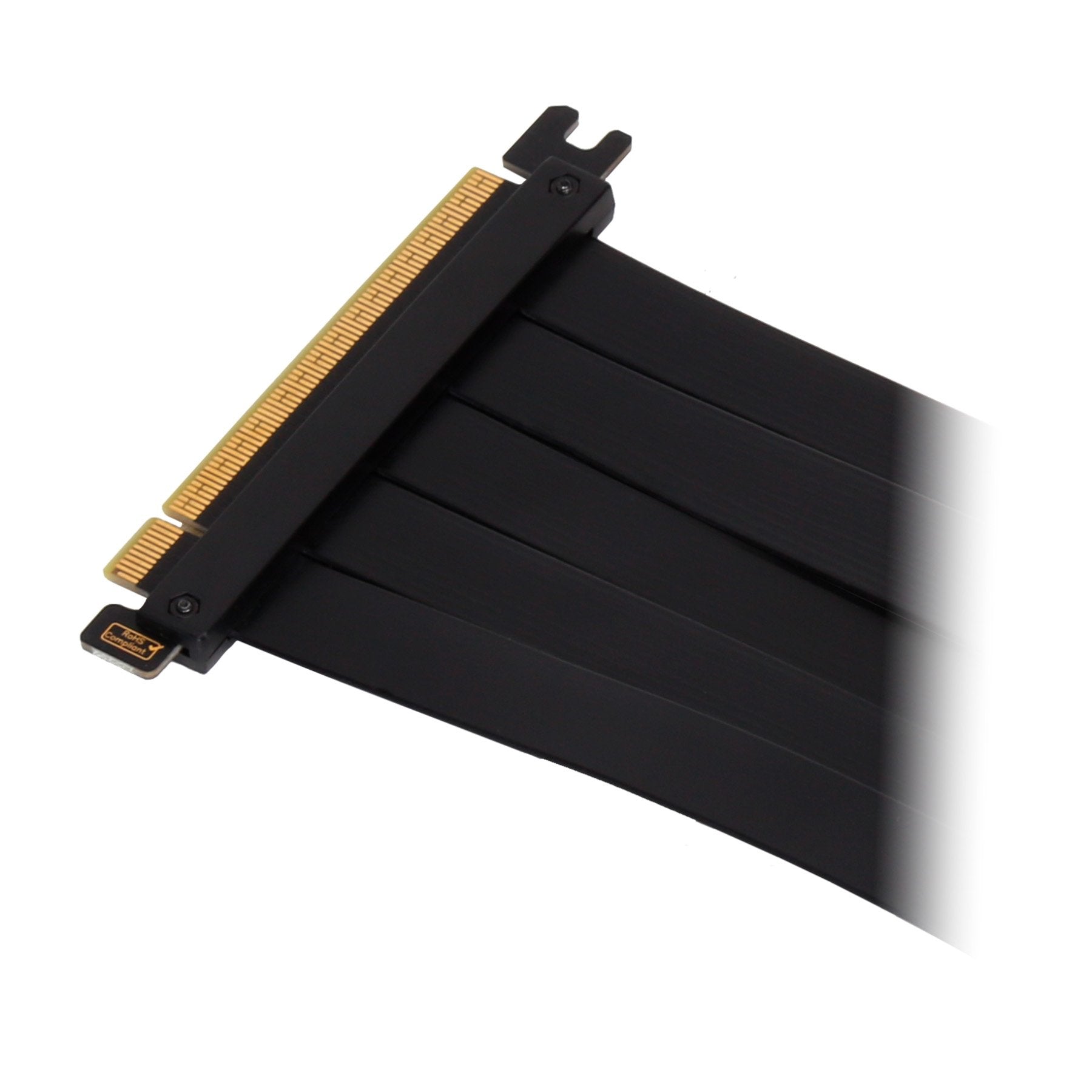 Aisens Cable De Extension Riser Pcie 4.0 X16 Flexible - Blindaje Emi - Longitud 17cm - Negro