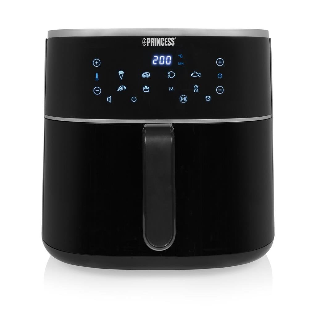 EAN 8712836980594 - Princess 01.182254.01.001 freidora Sencillo Independiente 1800 W Freidora de aire caliente Negro imagen 3