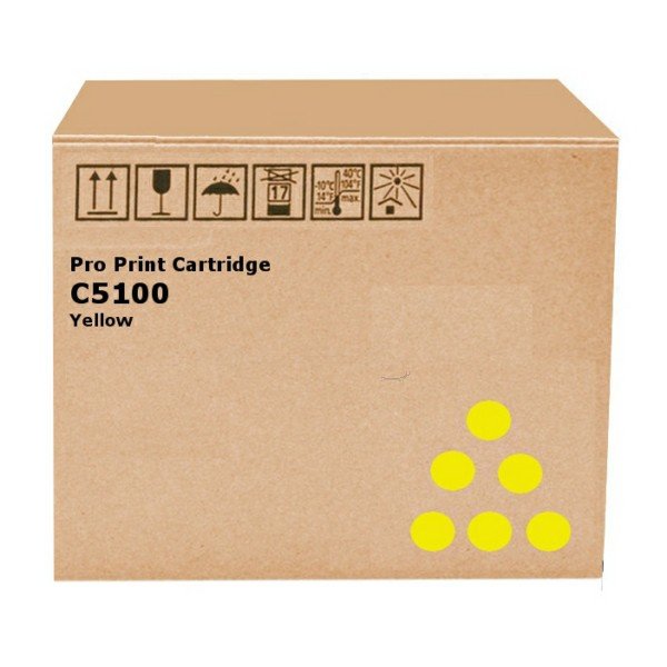 Ricoh Tóner C5100 Para Pro C5100s Amarillo (828226) (828403)