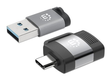 EAN 0766623356329 - Manhattan 356329 cambiador de género para cable Negro, Gris imagen 2
