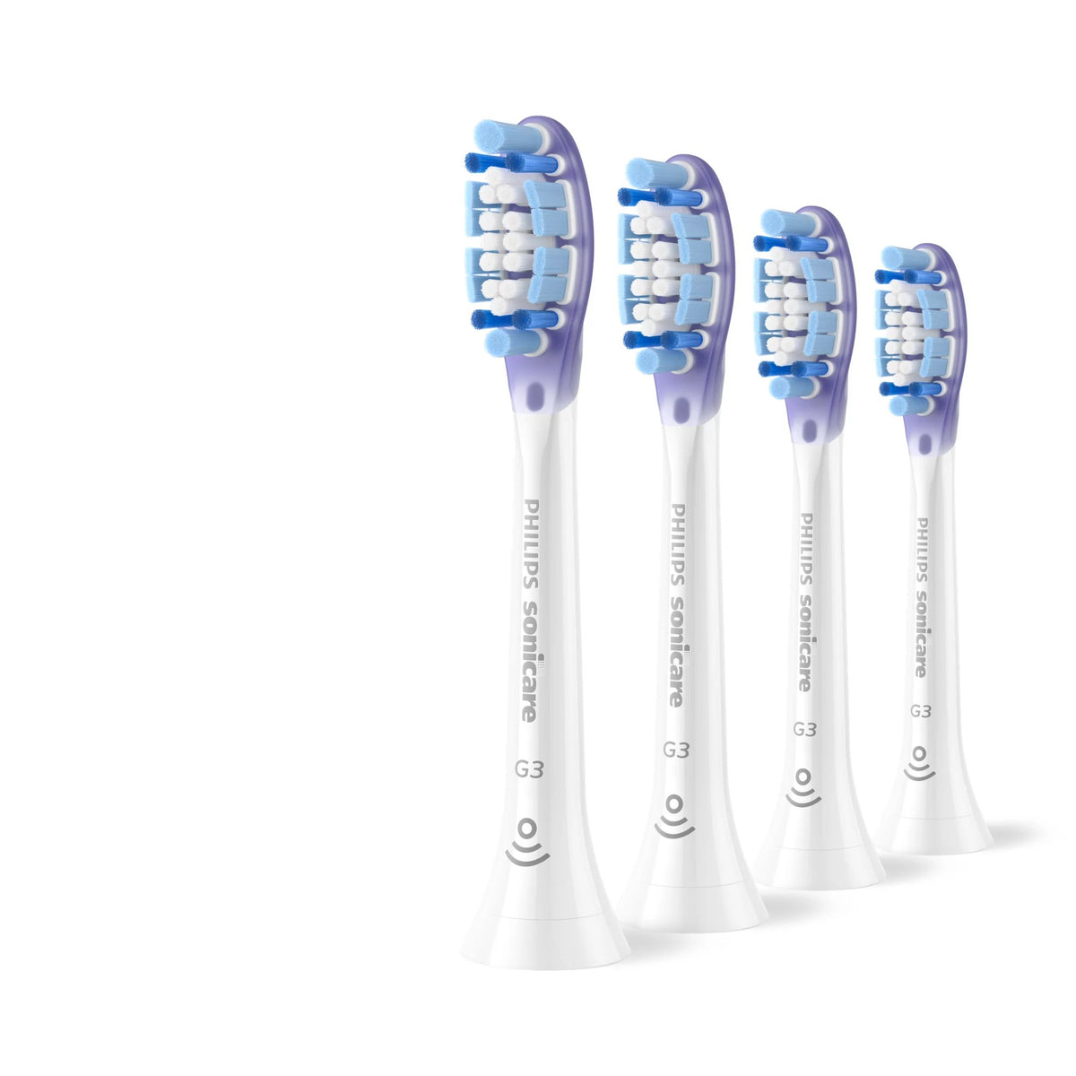 EAN 8720689037037 - Philips HX9054/87 cepillo de cabello 4 pieza(s) Blanco imagen 1