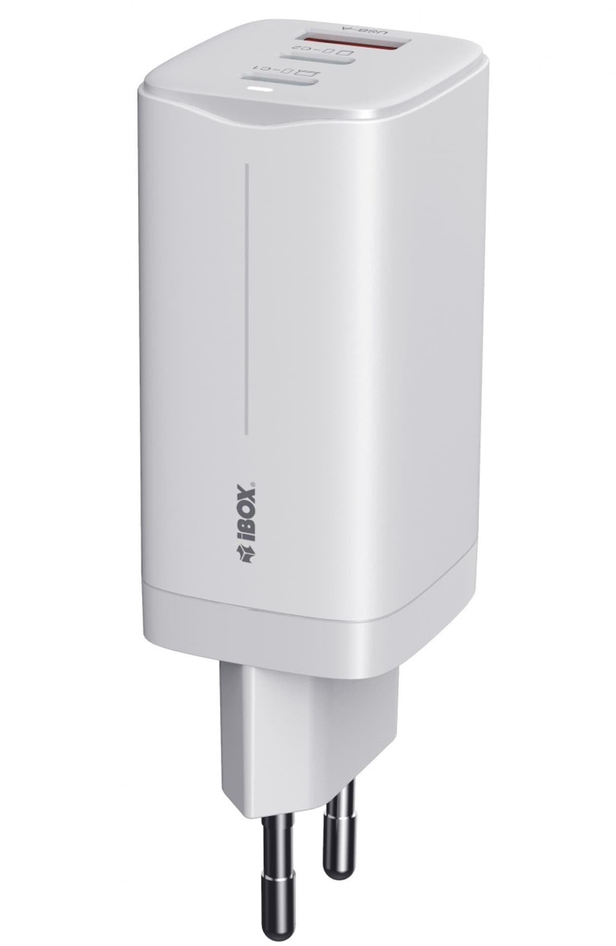 EAN 5903968680602 - iBox ILUC65W cargador de dispositivo móvil Universal Blanco Corriente alterna Carga rápida Interior imagen 12
