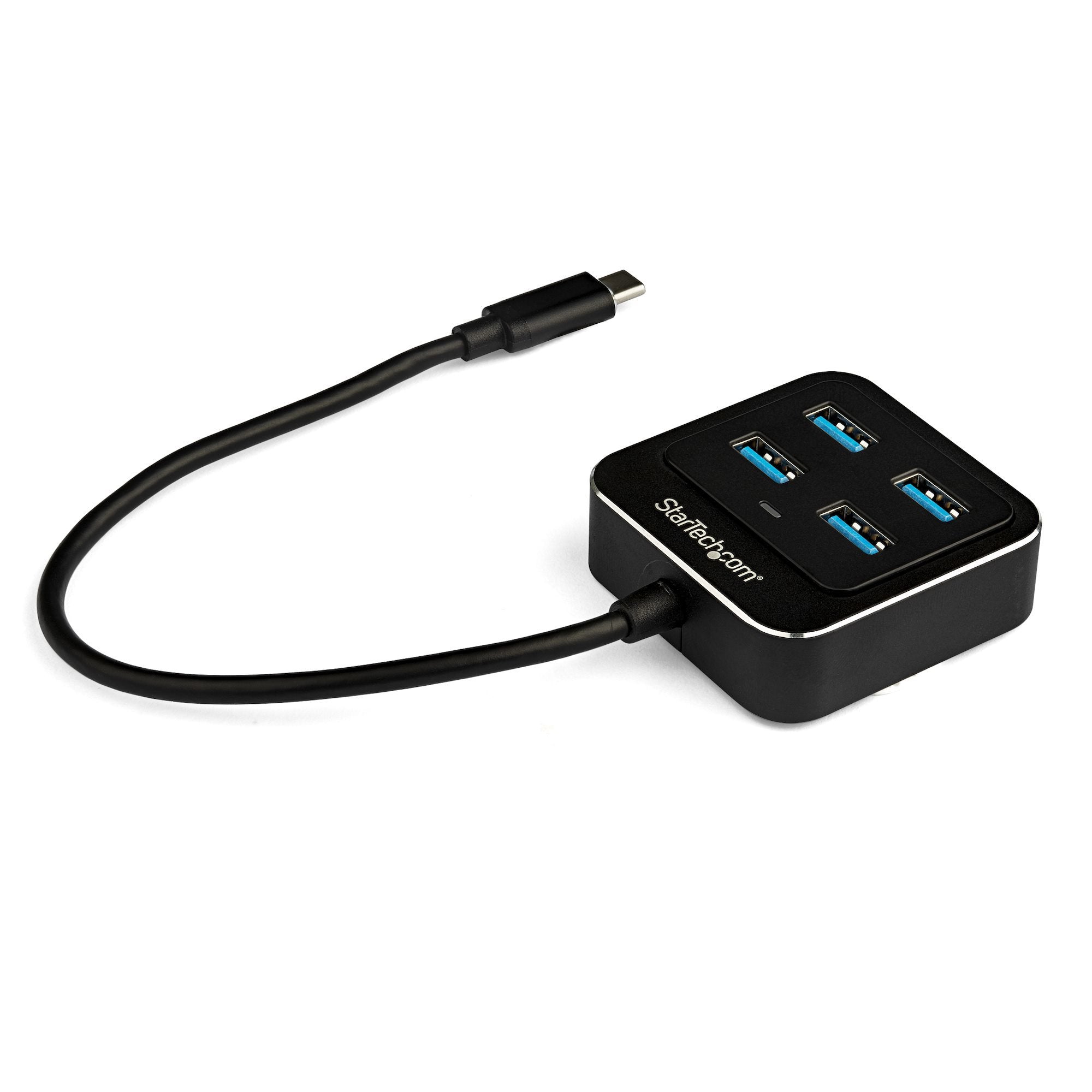 Startech.Com Hub Usb-C De 4 Puertos - Ladrón Usb Tipo C Usb 3.1 - Concentrador De 4 Puertos Usb A