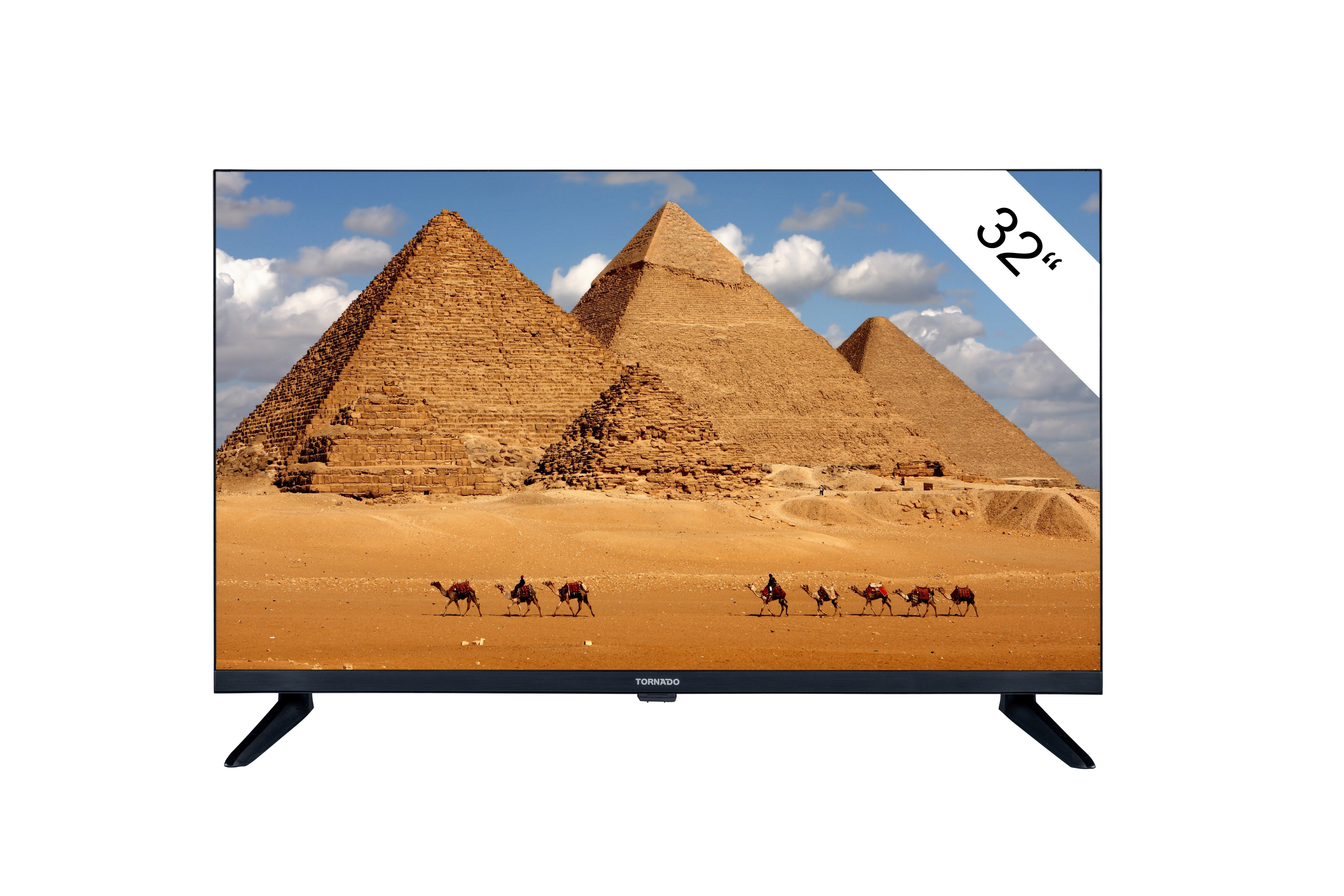 Televisor Tornado 32es4301x (32") Hd Smart Tv Wifi Negro 220 Cd / M²