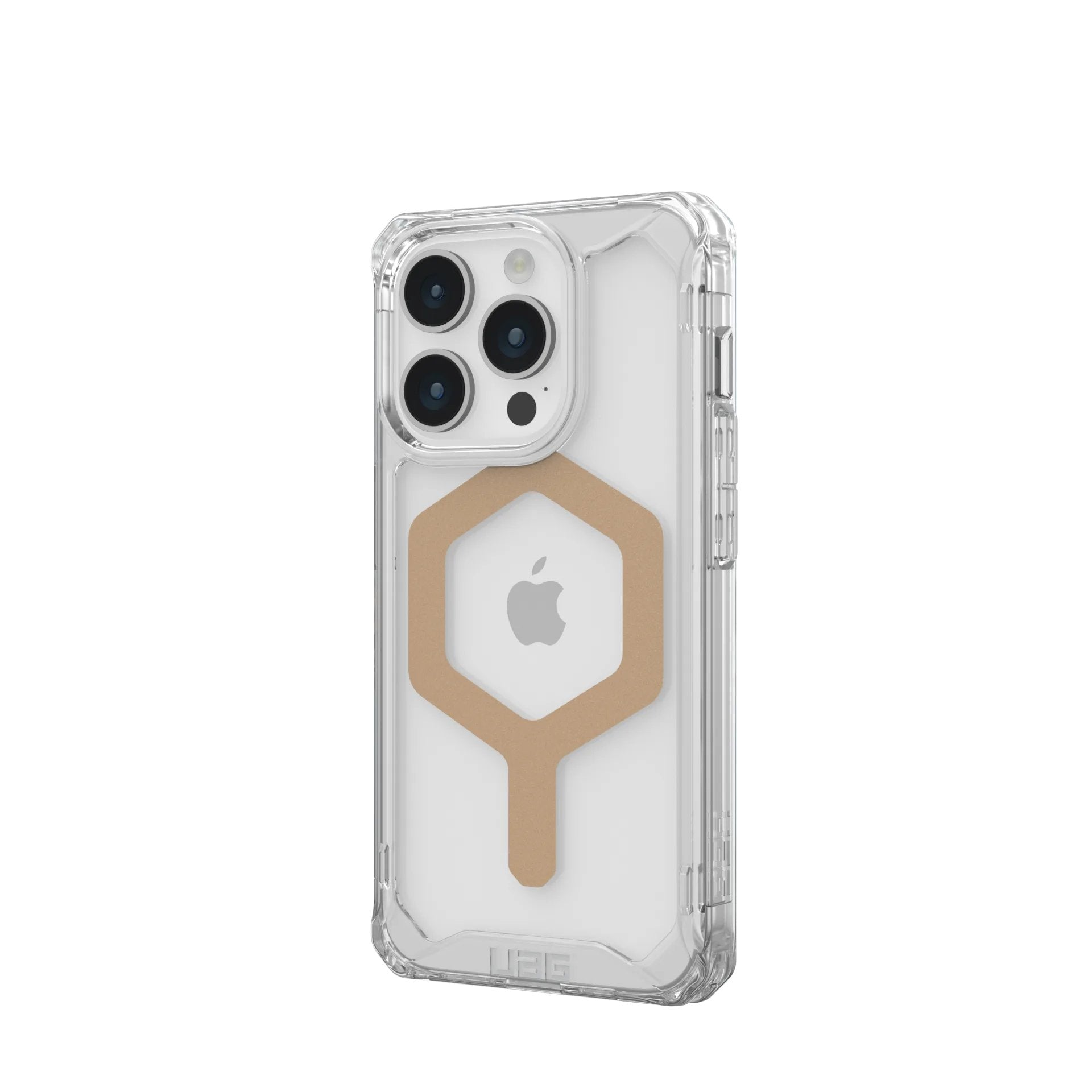 EAN 0840283909603 - Urban Armor Gear 114286114381 funda para teléfono móvil 15,5 cm (6.1") Oro, Transparente imagen 2
