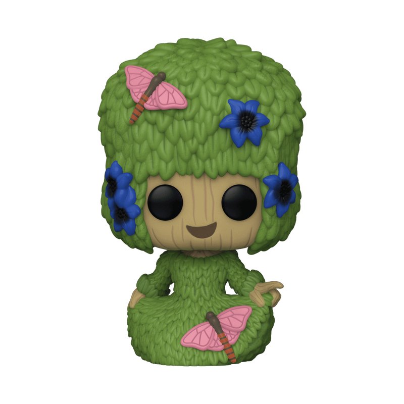 Funko Pop Marvel Guardianes De La Galaxia Fancy Groot Marie Hair 70649