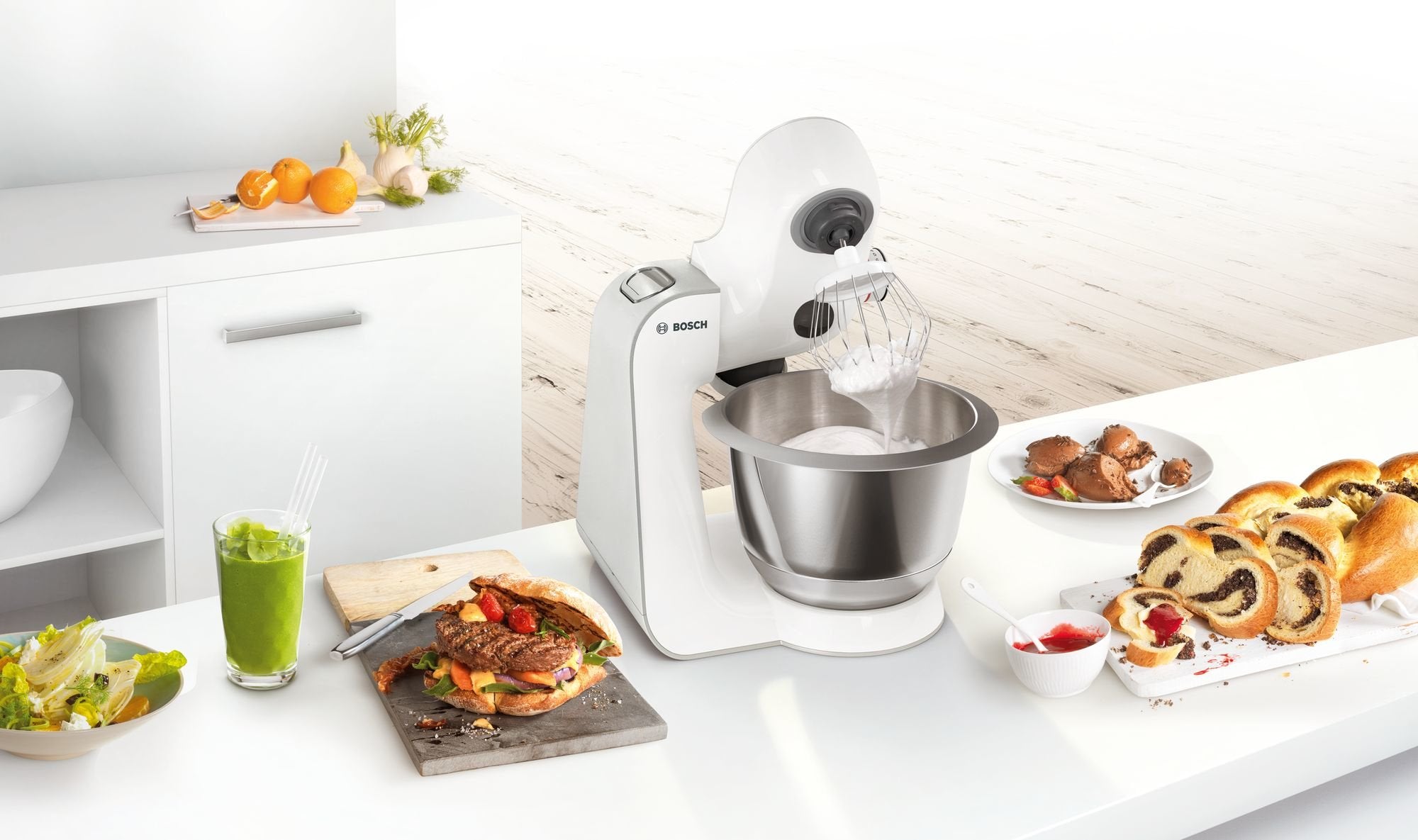 Robot Bosch Mum58231 De Cocina 1000 W 3,9 L Blanco