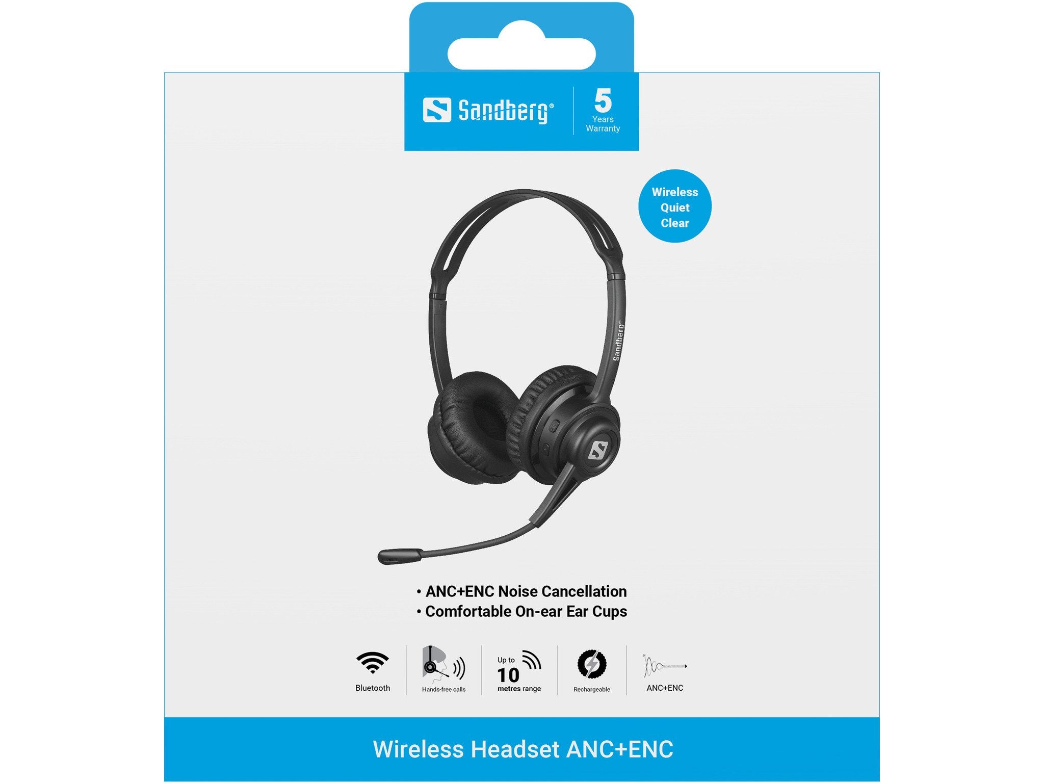 EAN 5705730126444 - Sandberg 126-44 auricular y casco Auriculares Inalámbrico Diadema Música/uso diario Bluetooth Negro imagen 9