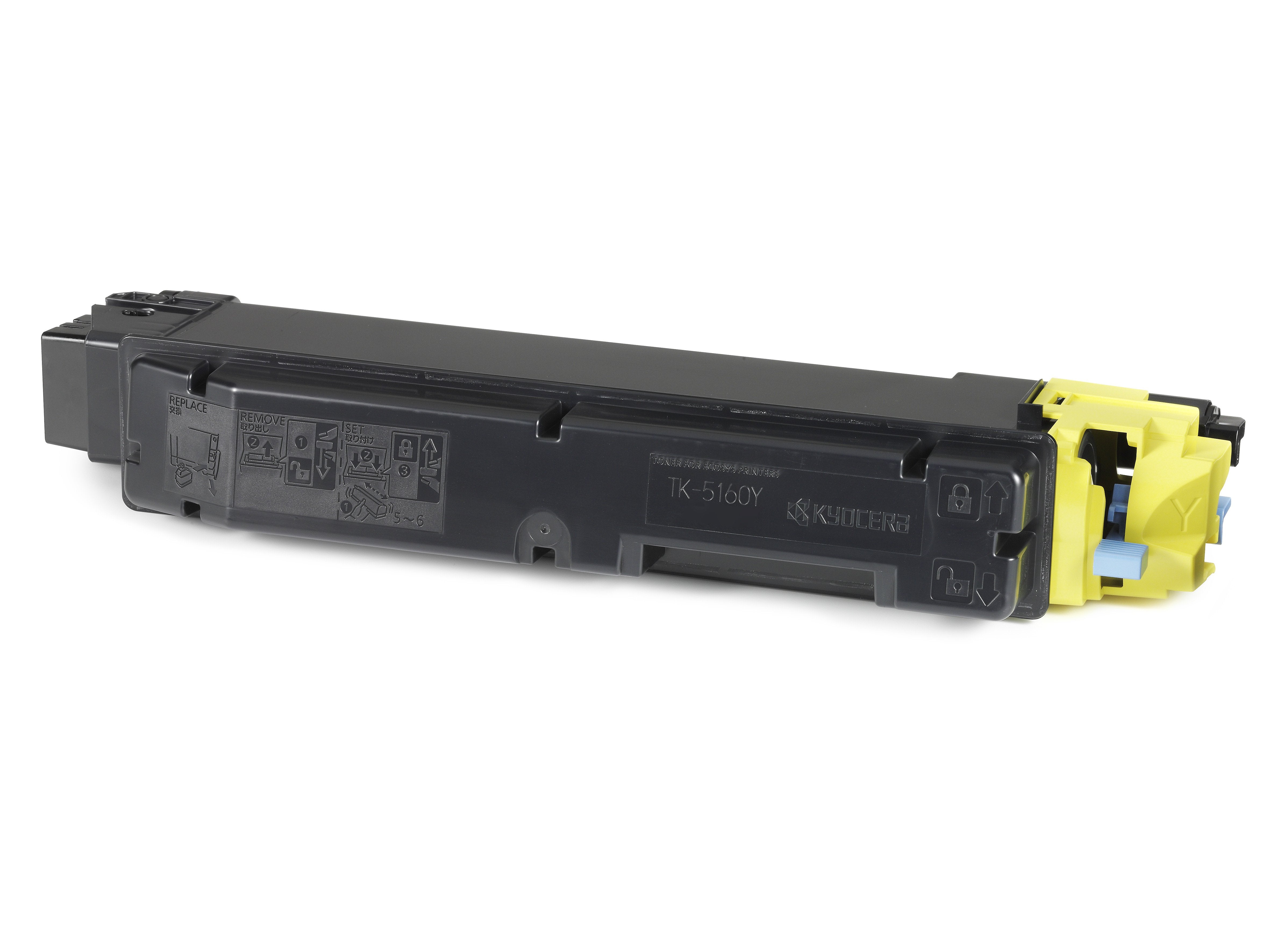 EAN 0632983034729 - KYOCERA TK-5160Y cartucho de tóner 1 pieza(s) Original Amarillo imagen 1