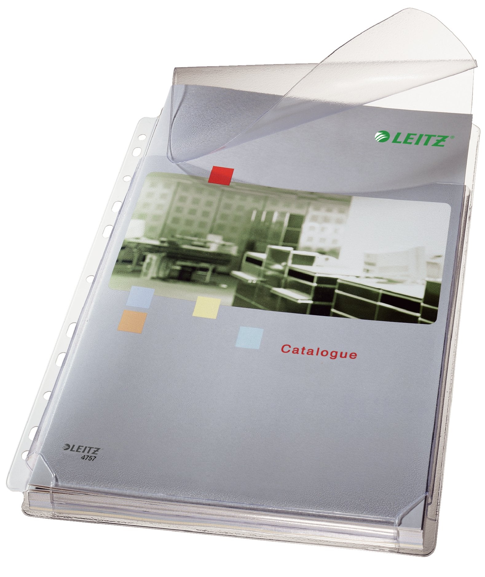 EAN 4002432363216 - Leitz 47573003 protector de hojas 210 x 297 mm (A4) Cloruro de polivinilo (PVC) 5 pieza(s) imagen 1