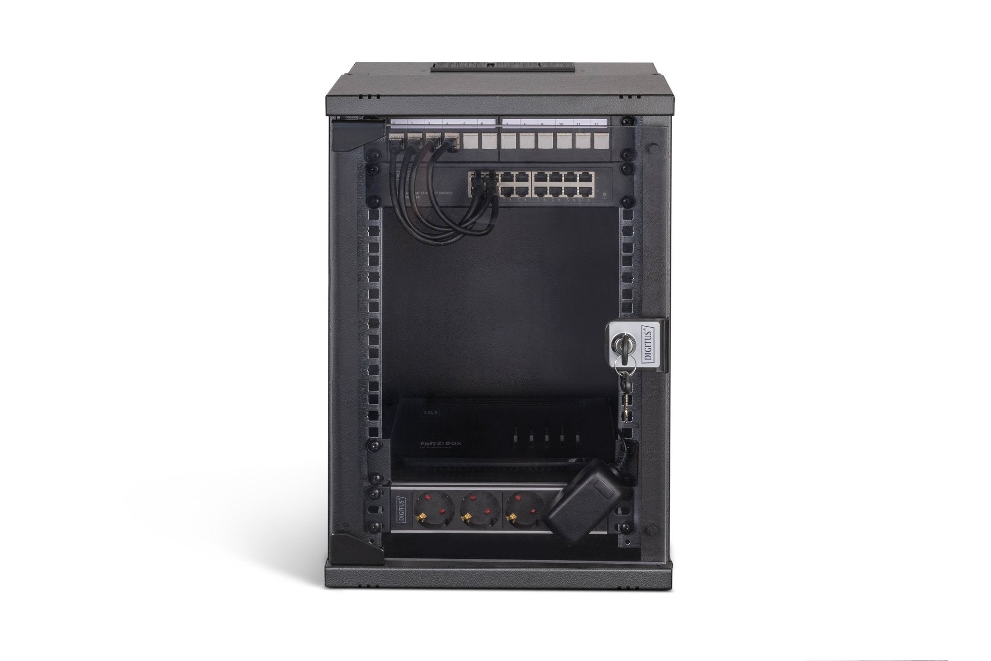 EAN 4016032499572 - Digitus DN-49103-SET armario rack Bastidor de pared Negro imagen 4