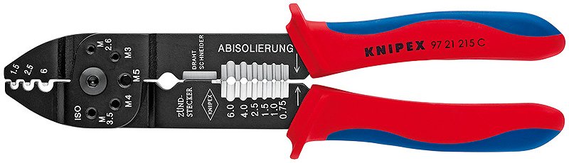 EAN 4003773019701 - Knipex 97 21 215 C alicate Alicate diagonal de corte imagen 1
