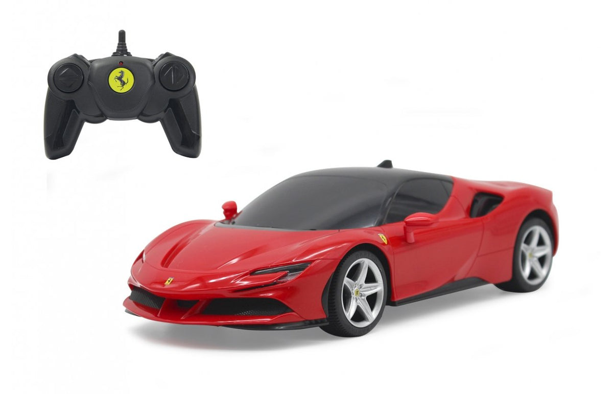 Jamara Ferrari Sf90 Stradale 1:24 2,4 Ghz Rojo 6+