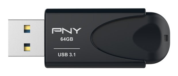 EAN 3536403372866 - PNY Attaché 4 unidad flash USB 64 GB USB tipo A 3.2 Gen 1 (3.1 Gen 1) Negro imagen 4