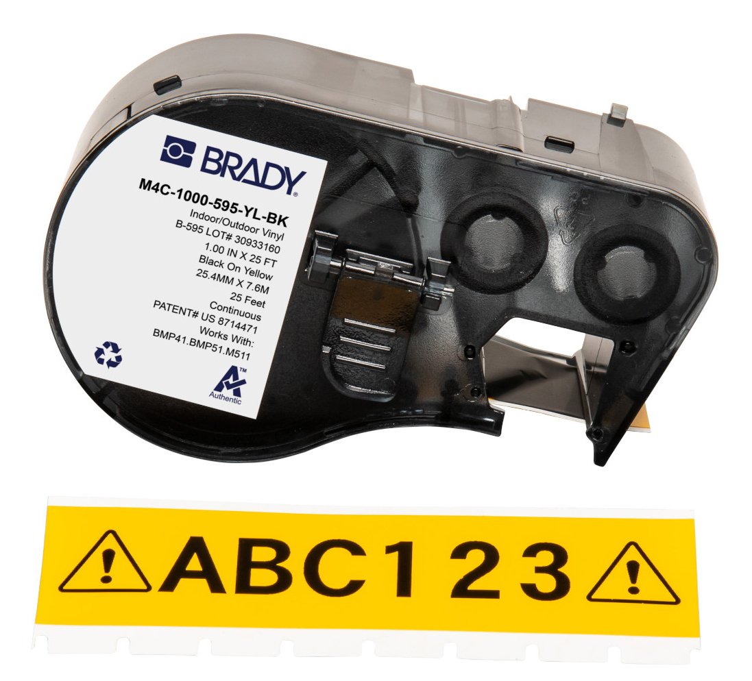 Bmp41/Bmp51/Bmp53/M511 Label Printer Tape