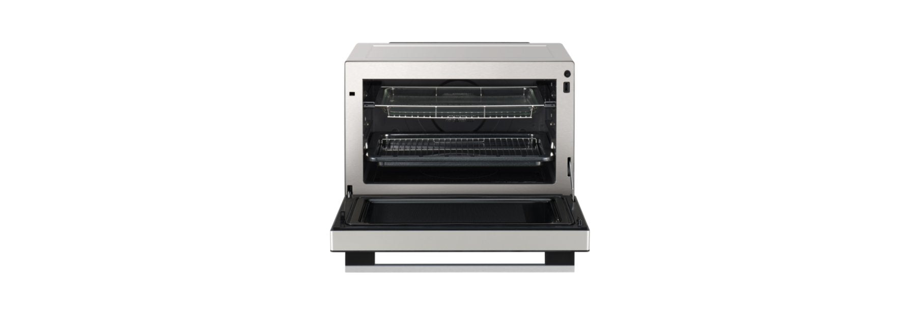 Panasonic Nn-Cs89lb Encimera Microondas Combinado 31 L 1000 W Negro, Acero Inoxidable