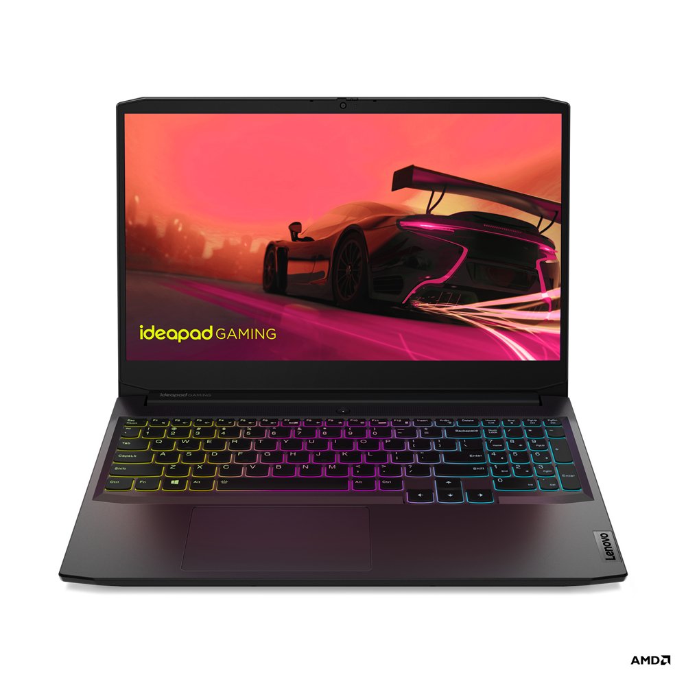 Lenovo Ideapad 3-15 Gaming - Ryzen 5 5500h  15,6"-144hz  16gb  512gb  Win11home  Rtx2050  Czarny