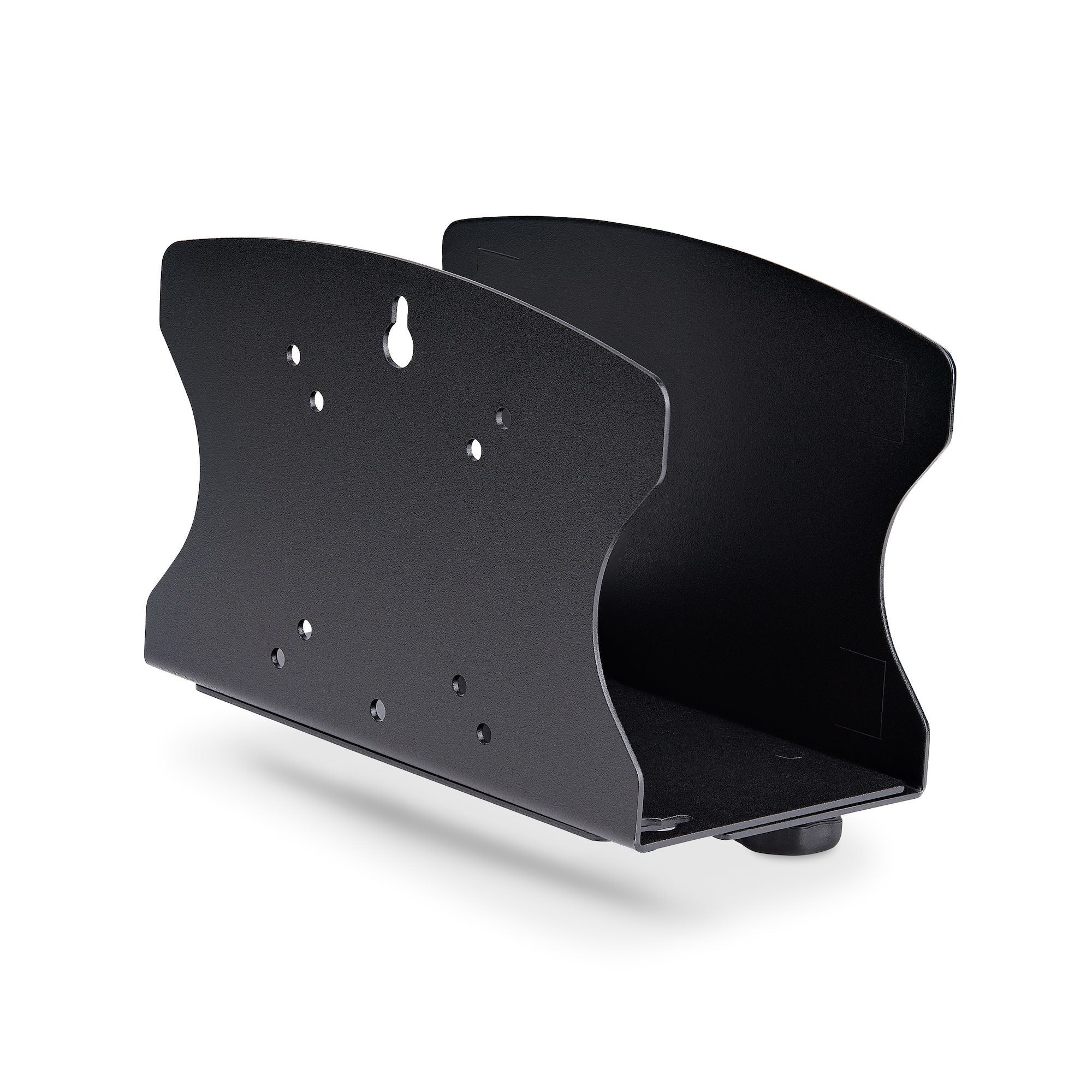 Startech.Com Pc Wall Mount Bracket For Desktop Computers Up To 40lb Toolless Width Adjustment 1.9-7.8in (50-200mm) Heavy-Duty Steel Cpu Tower/Case Shelf/Holder Includes Mounting Hardware And Spacers (2ns-Cpu-Wall-Mount) Soporte De Montaje E