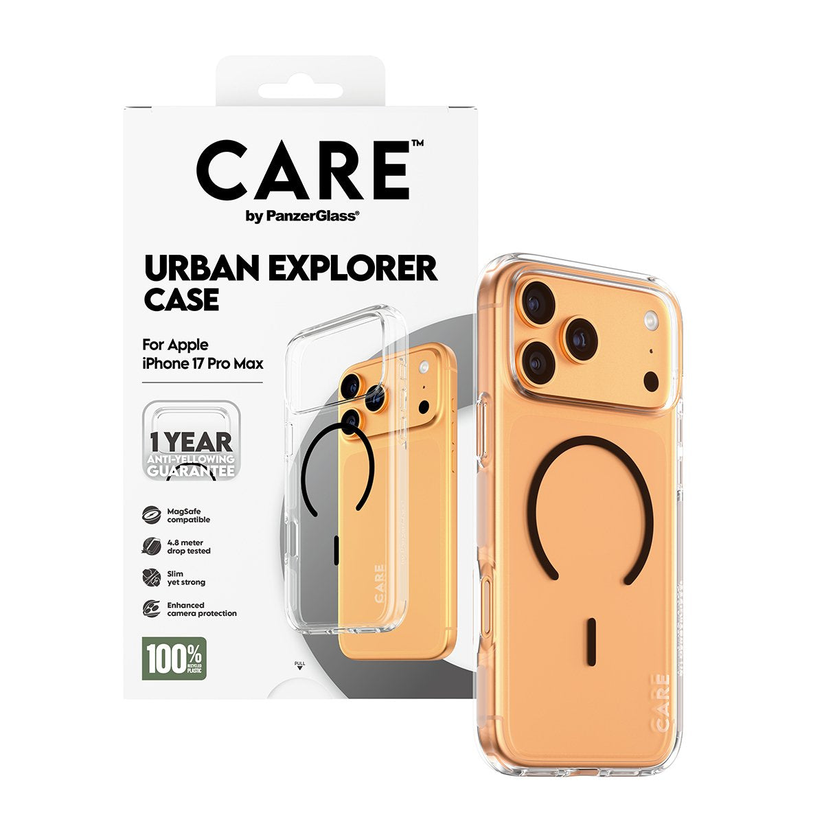 Panzerglass Care By Flagship Case Transpare