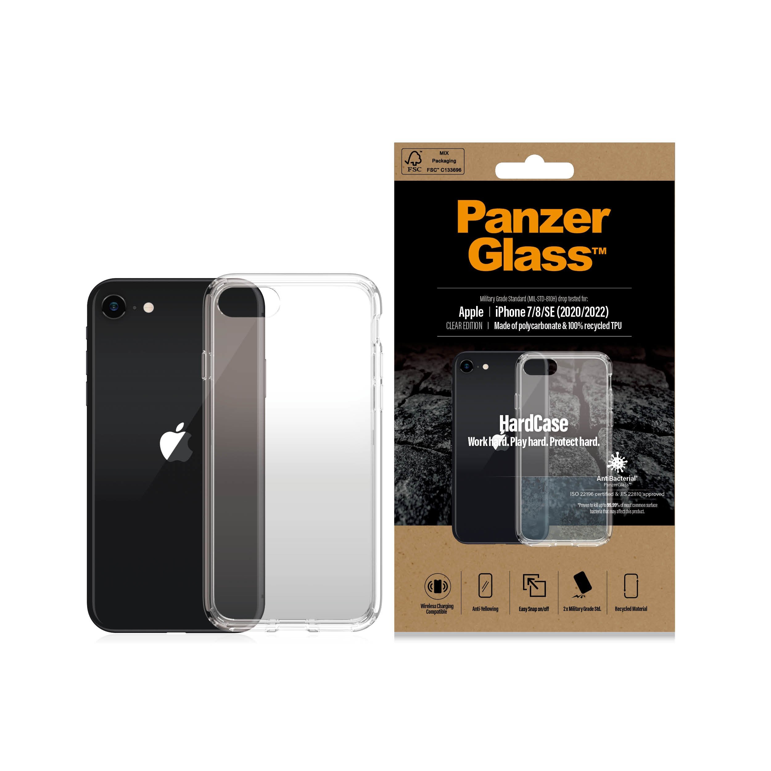 EAN 5711724003776 - PanzerGlass ® HardCase iPhone SE (2020/2022) | 7 | 8 funda para teléfono móvil Transparente imagen 3