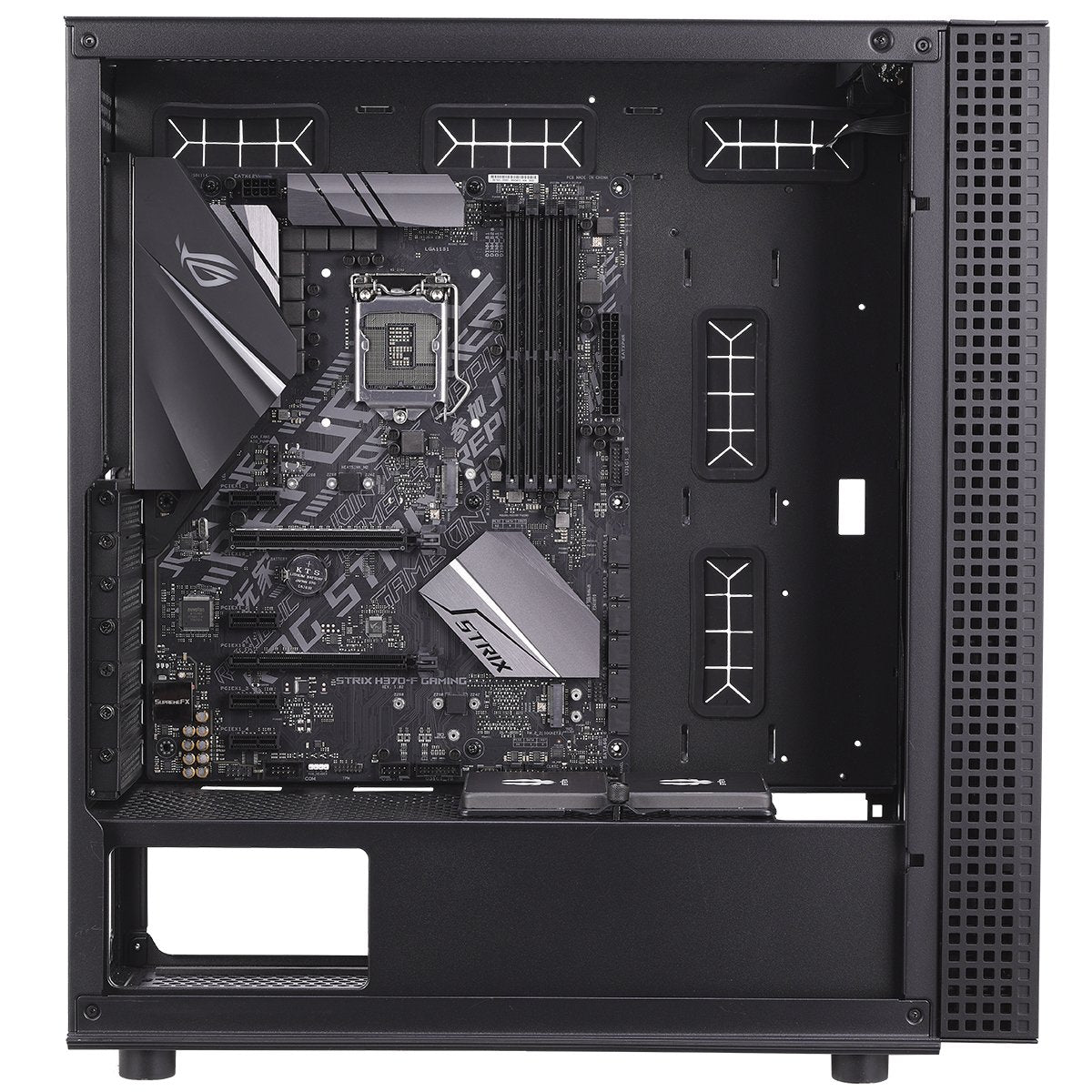 Caja Pc Bitfenix E-Atx Dawn Rgb Tempered Glass Black