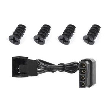 Ventilador Para Pc Thermaltake Pure 20 Led Azul Cl-F016-Pl20bu-A (200 Mm; 800 Rpm; Azul)