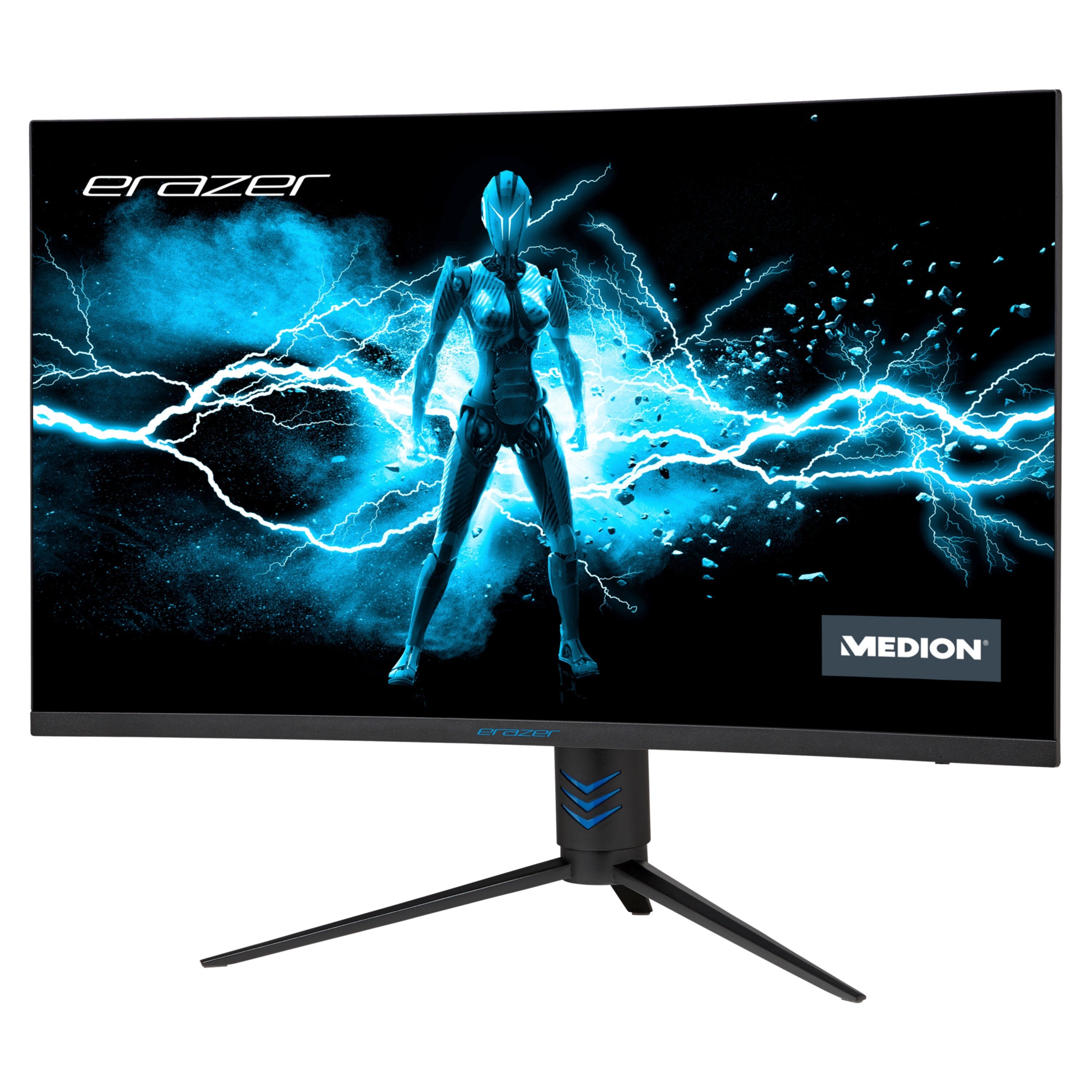 Monitor Medion 32" Erazer Spectator X20 Curvo Led Va Fullhd 165hz - Respuesta 1ms - Ajustable En Altura, Giratorio E