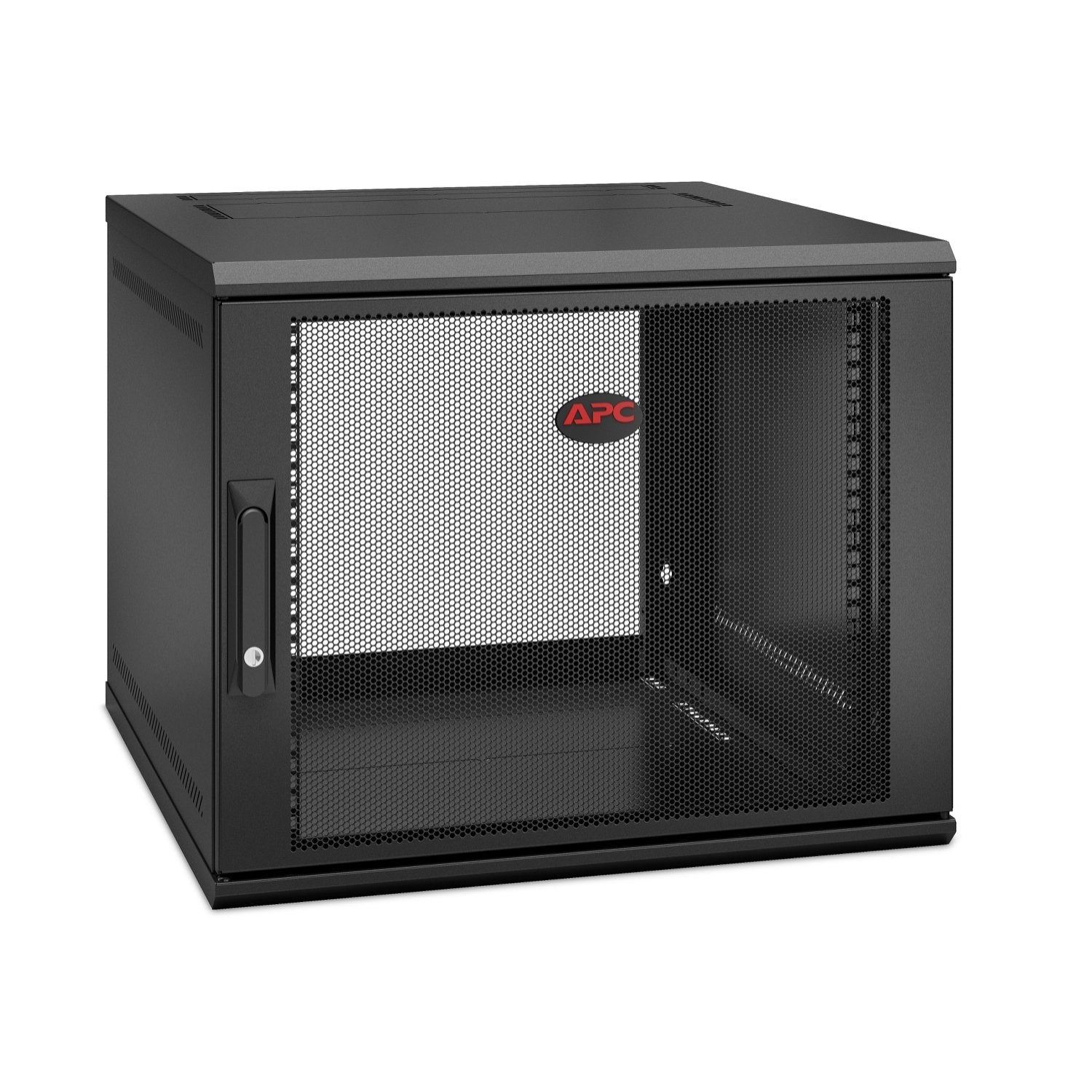 Armario Apc Netshelter Wx Ar109sh6 Instalable En Pared Negro 9u 19"