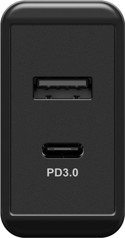 Goobay Cargador Rápido Usb Dual Usb/Usb-C Pd 28w 44960