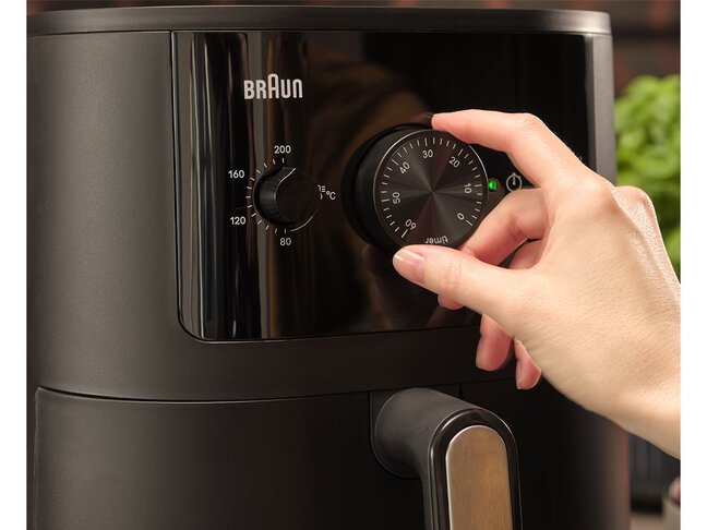 Freidora Braun Houshold Multifry 3, Hf 3000i (Negro (Matt), 1.500 Watt, Korb 4,3 Liter) 0x12500001