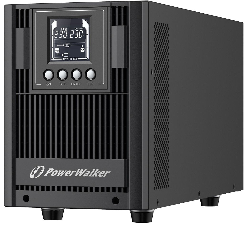 Powerwalker Vfi 2000 At Sistema De Alimentación Ininterrumpida (Ups) Doble Conversión (En Línea) 2000 Va 1800 W 4 Salidas Ac