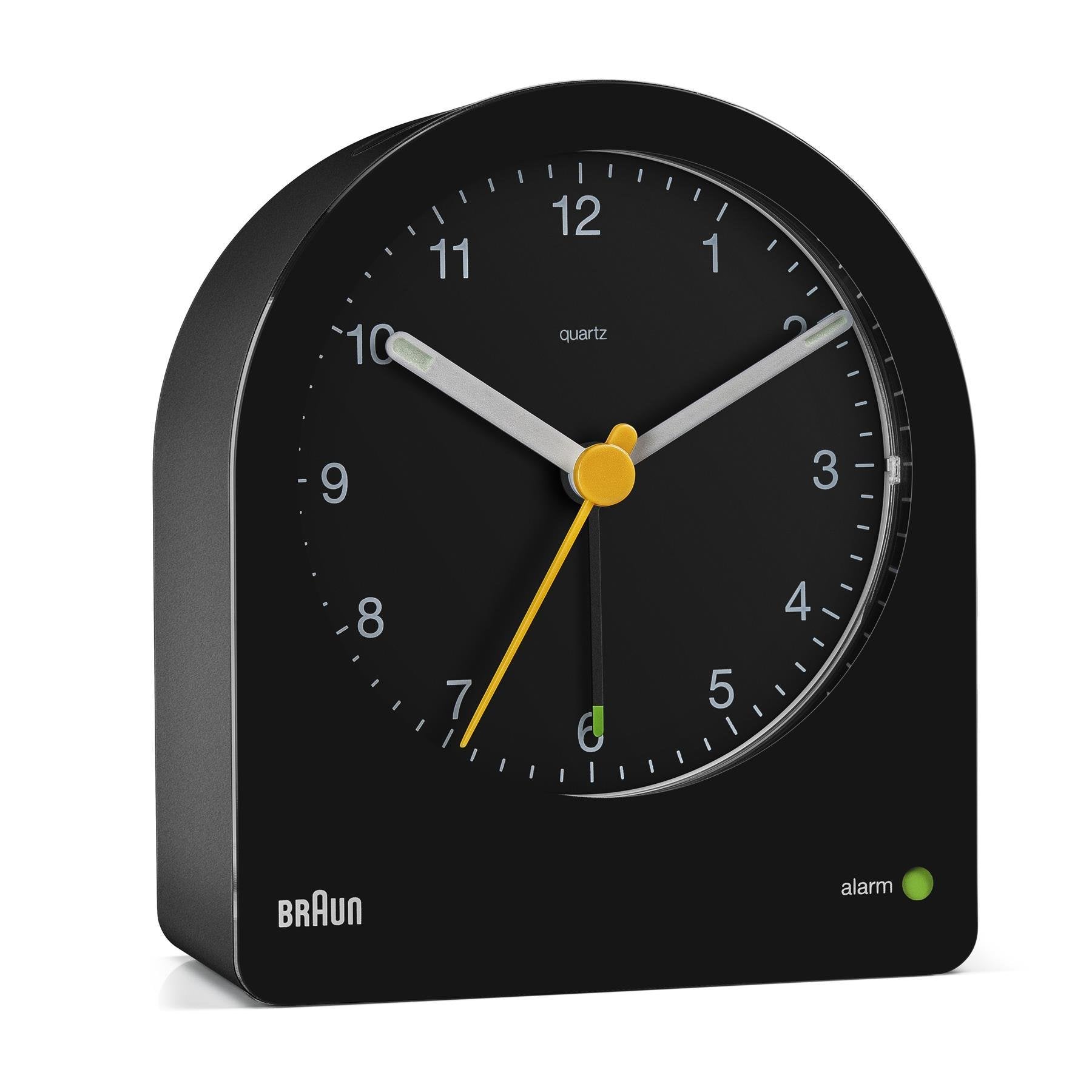 EAN 4007218675910 - Braun BC22 Reloj despertador analógico Negro, Amarillo imagen 1