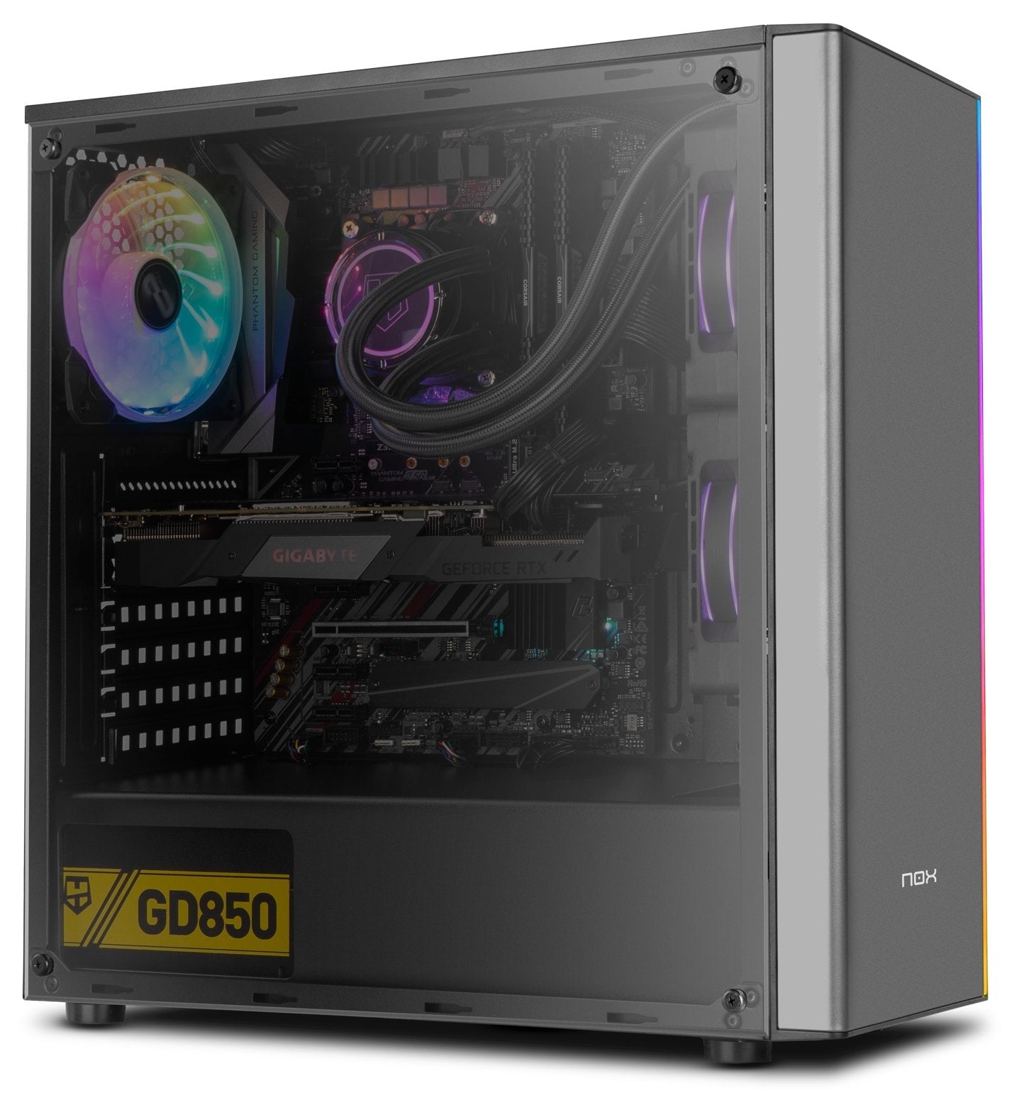 EAN 8436532169519 - NOX Infinity Omega Midi Tower Negro imagen 24